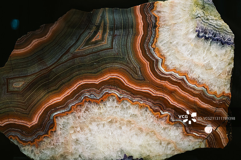 维也纳自然历史博物馆石英石矿石图片素材