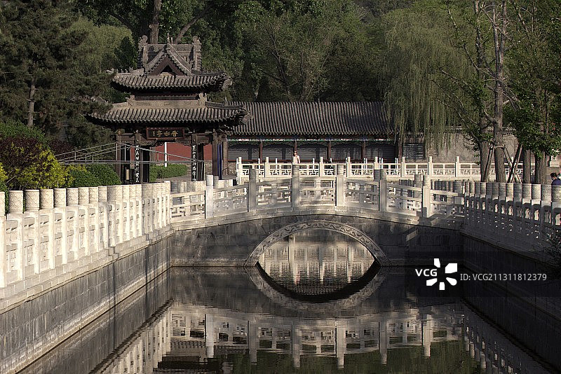 春到晋祠图片素材