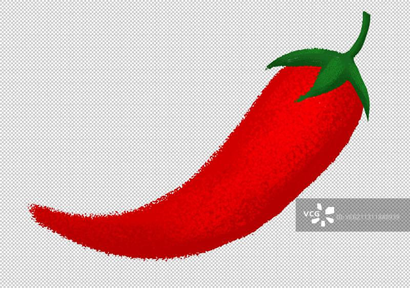 一个红辣椒图片素材