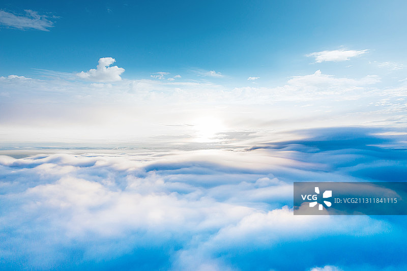 天空云朵航拍特写图片图片素材