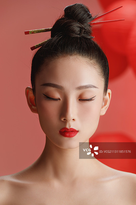 美女肖像图片素材