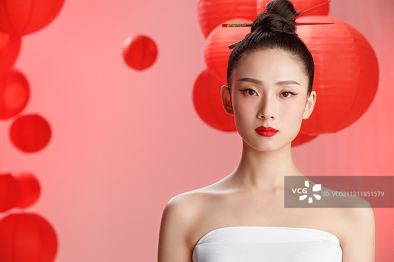 美女肖像图片素材