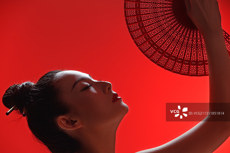 彩妆美女肖像图片素材