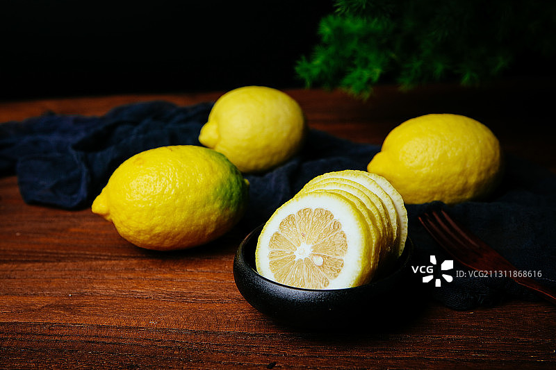 柠檬图片素材