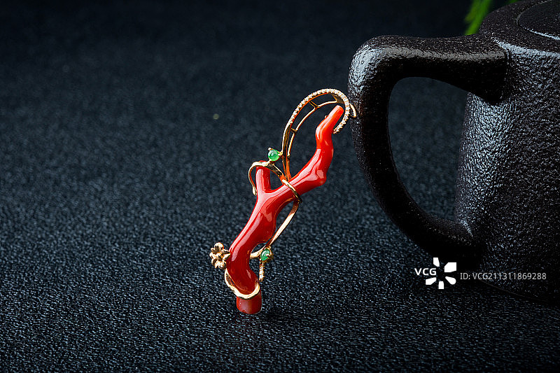 红珊瑚饰品图片素材