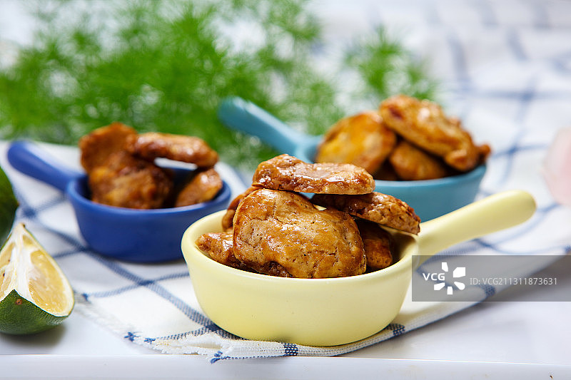 广东特产鸡仔饼图片素材