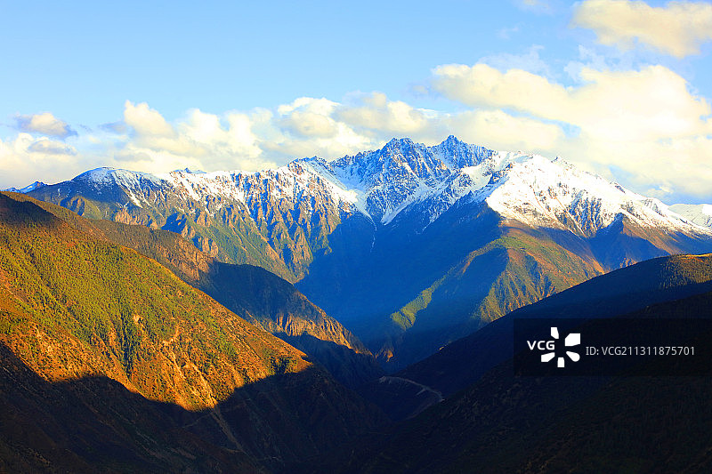 西藏芒康风光图片素材