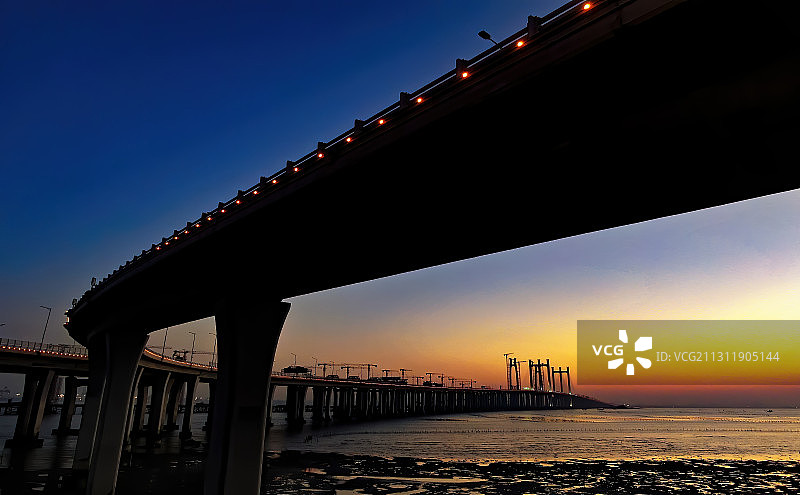 泉州湾跨海大桥图片素材