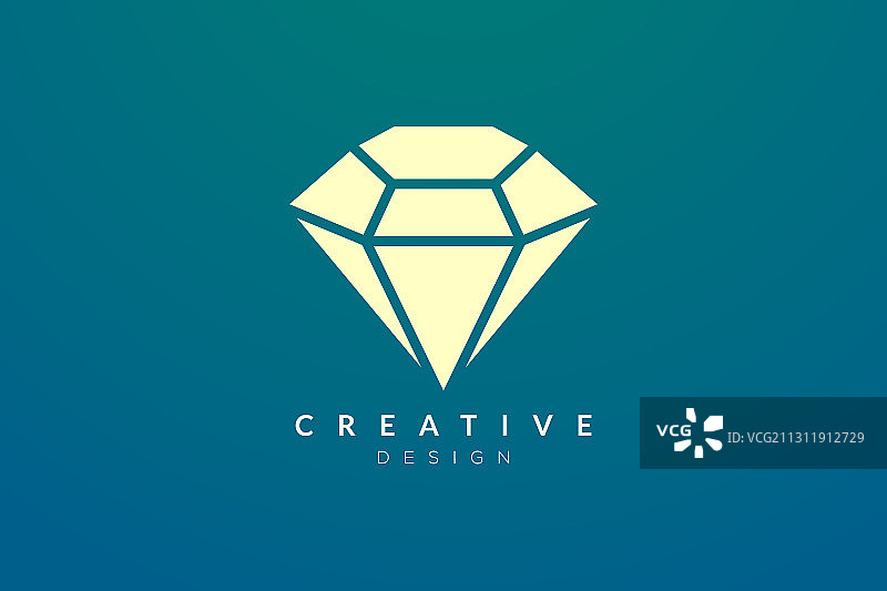 简约优雅的钻石设计图片素材
