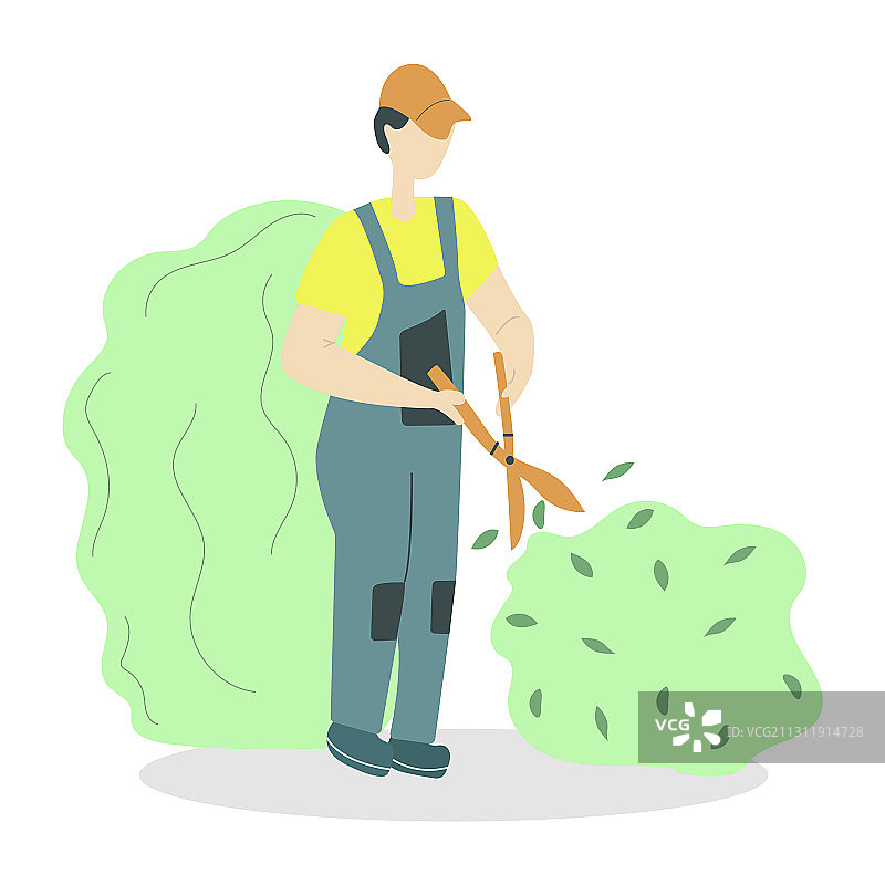 园丁图片素材