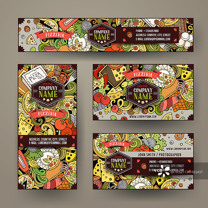 企业品牌标识模板套装设计图片素材