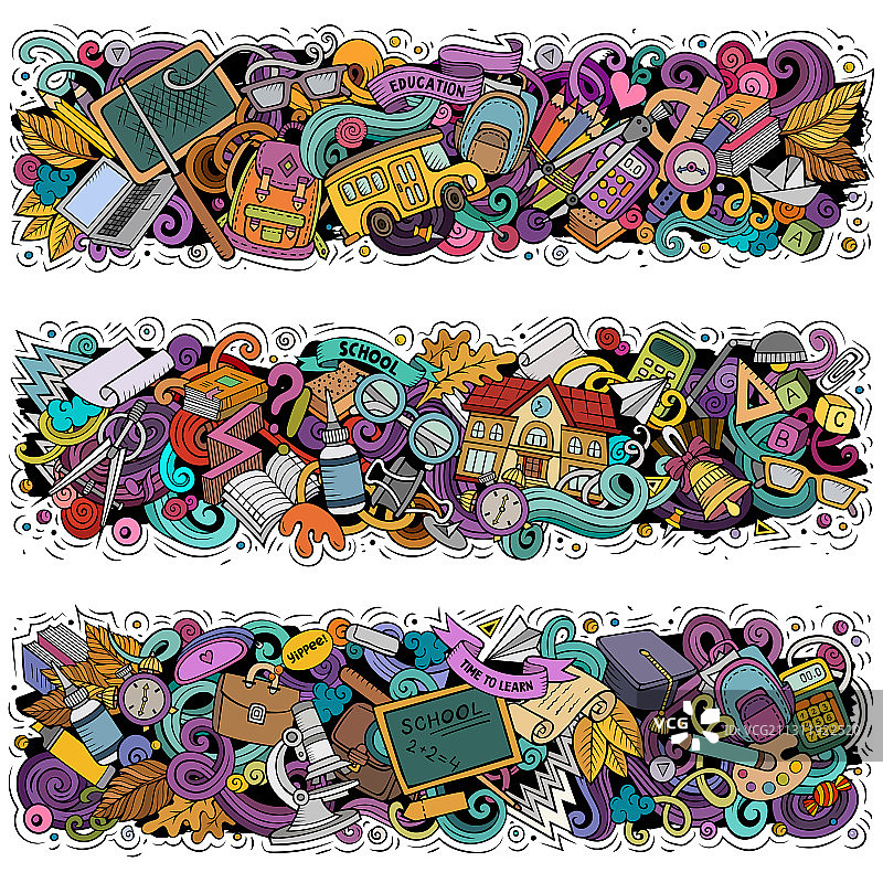 卡通可爱手绘涂鸦图片素材