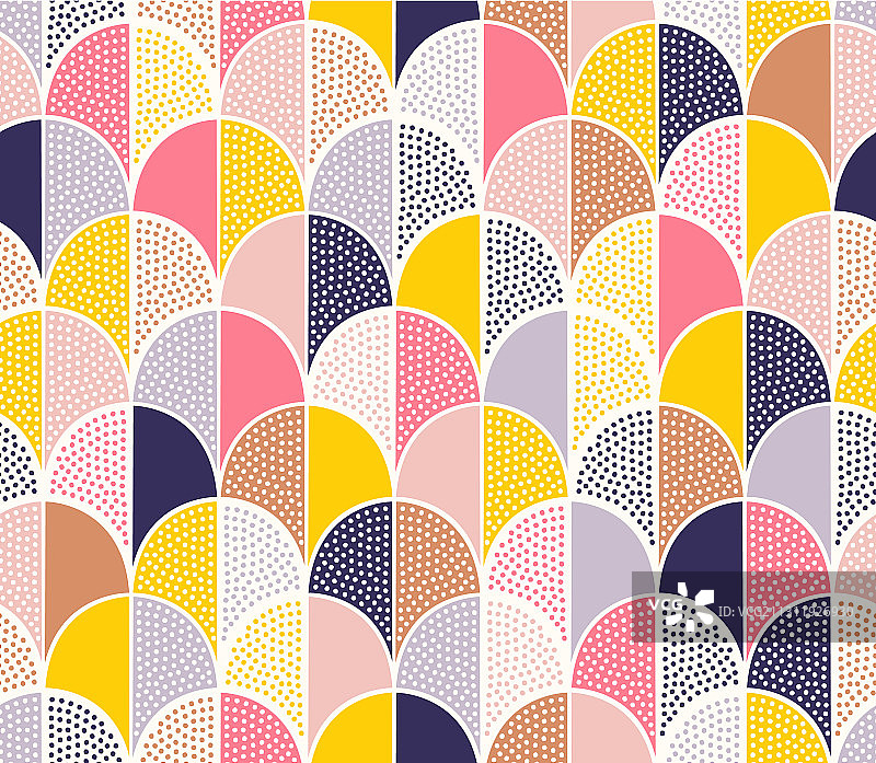 现代抽象无缝几何点状图案图片素材