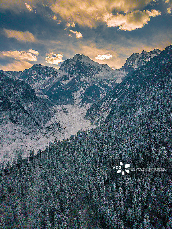 海螺沟图片素材