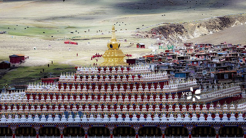 亚青寺图片素材