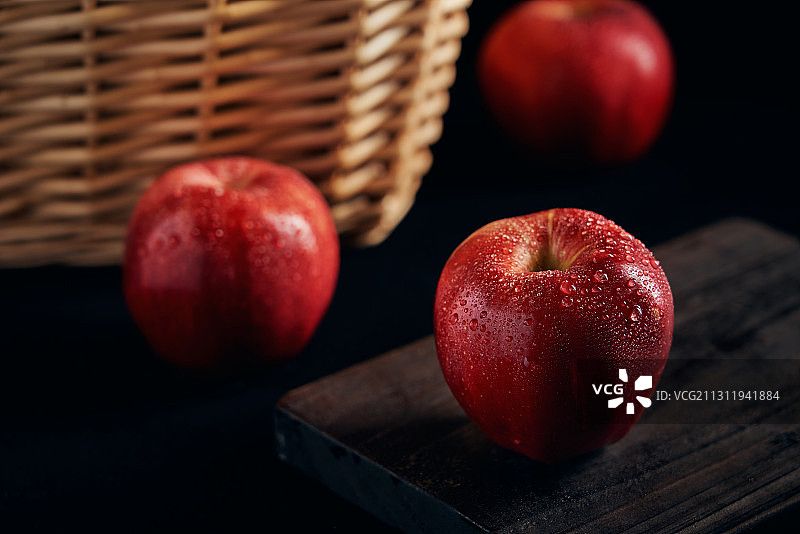 红苹果图片素材