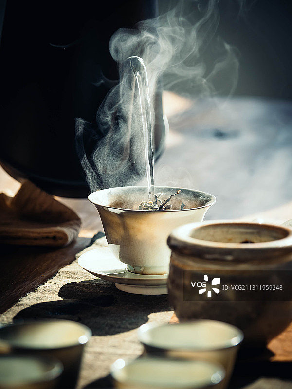 【泡茶】图片素材