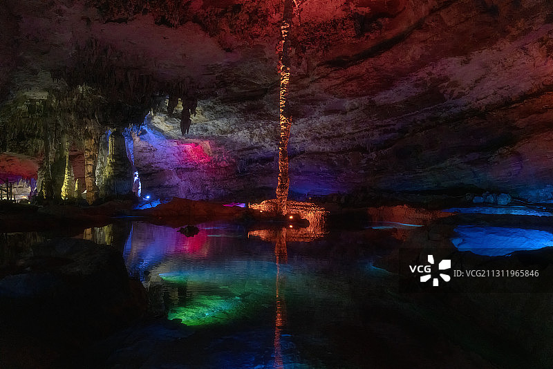 贵州遵义双河洞景区图片素材