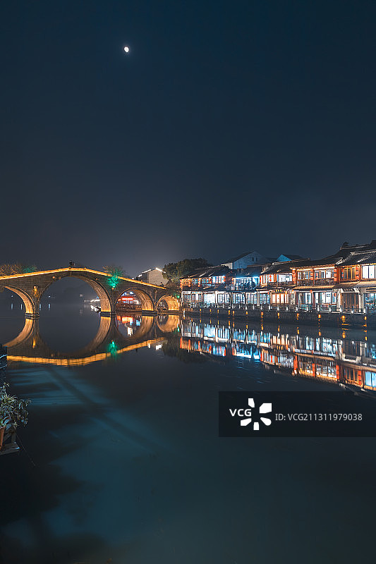 上海市青浦区朱家角古镇图片素材