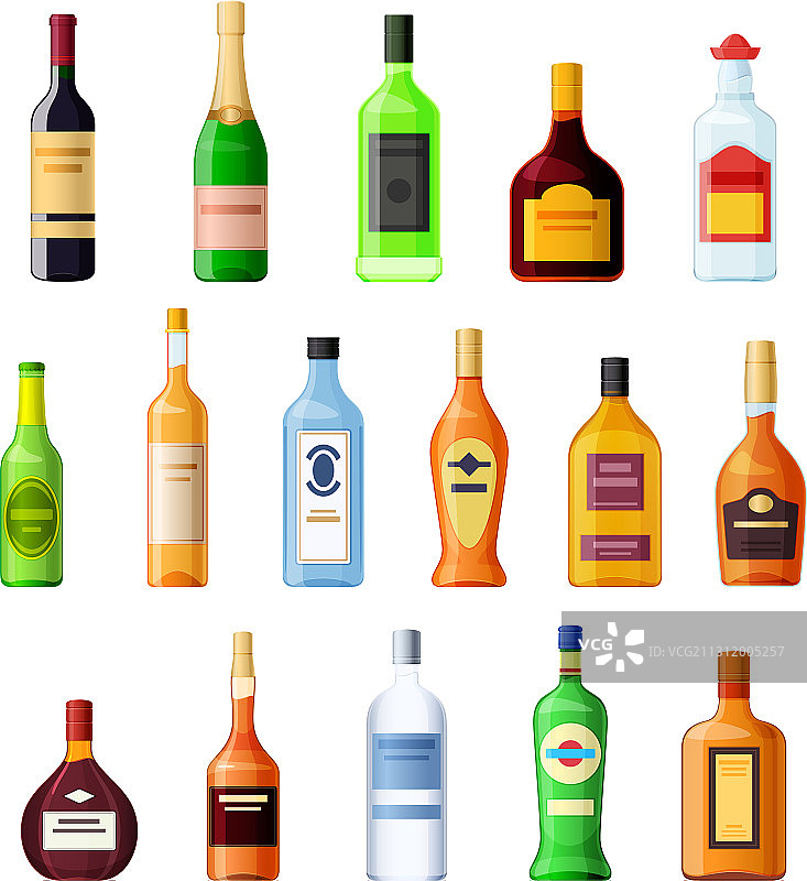 逼真的空玻璃瓶样机素材图片素材