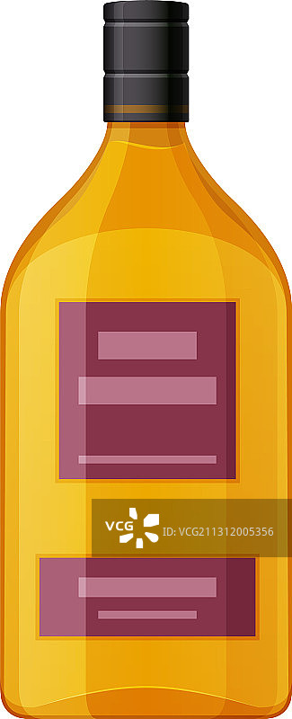 阿马尼亚克空玻璃瓶布局模板图片素材