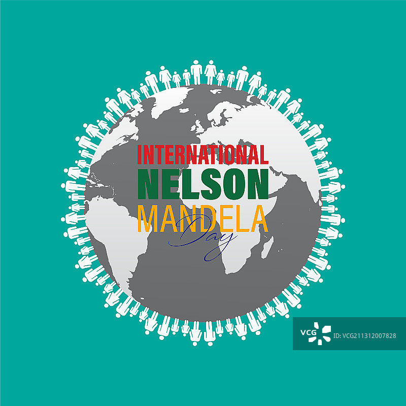 国际纳尔逊·曼德拉日7月18日图片素材
