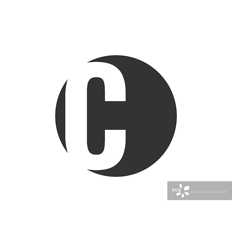 字母C设计模板图片素材