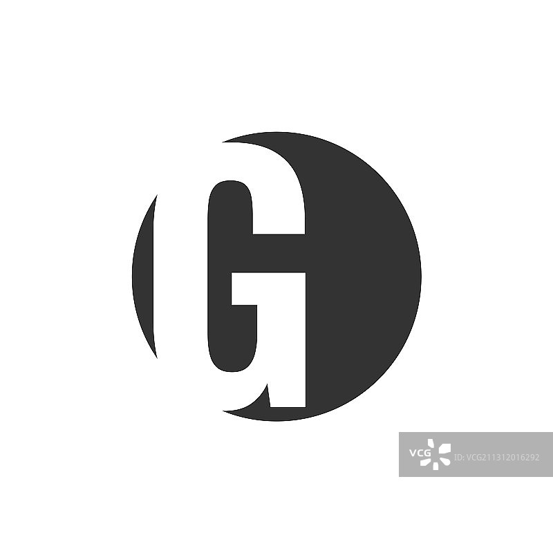 字母G设计模板图片素材