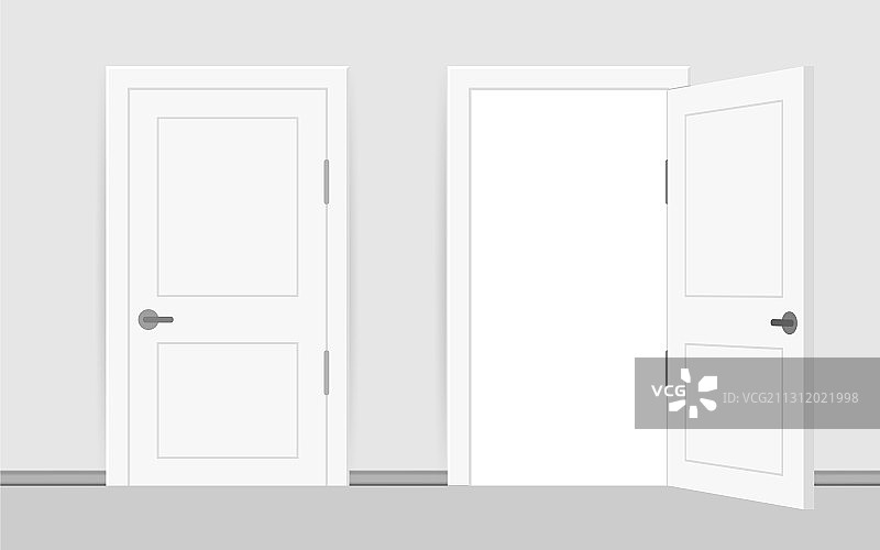 室内设计开合门图片素材