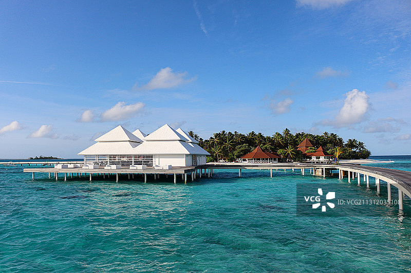 水上餐厅图片素材