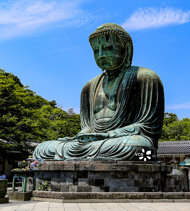 镰仓大佛图片素材