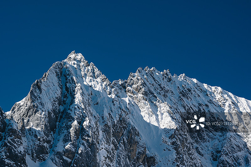 玉龙雪山冰川公园图片素材