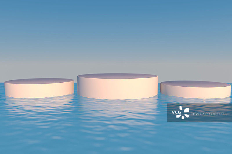 3D抽象展览背景图片素材