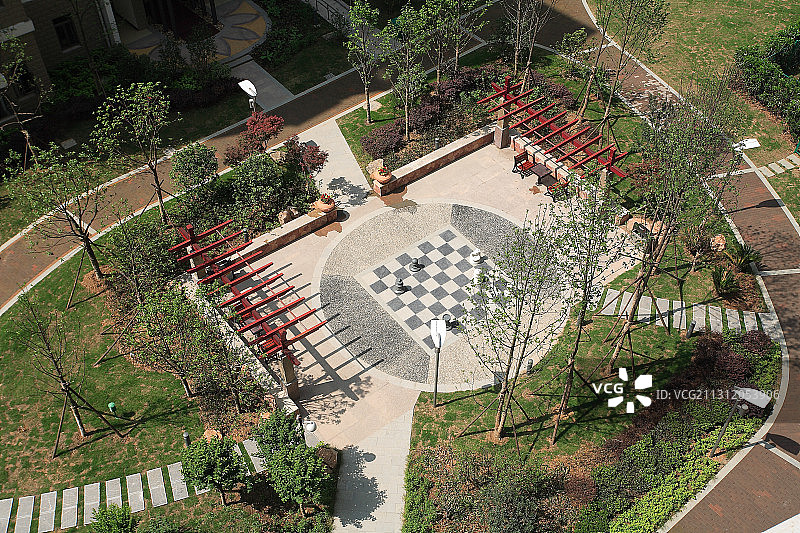 住宅区景观图片素材