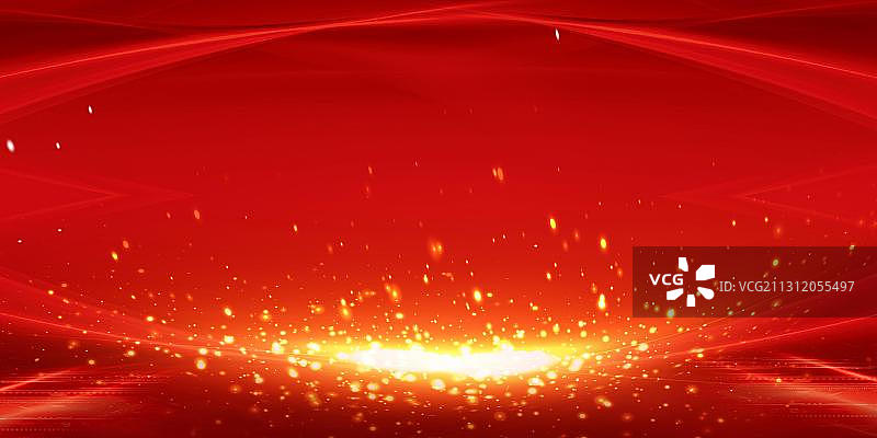 红色大气年会会议背景图片素材