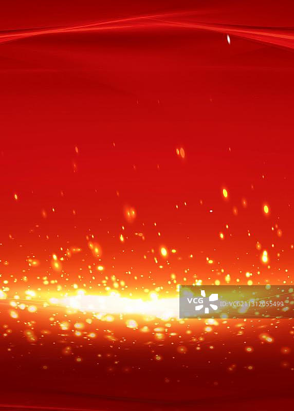 红色大气年会会议背景图片素材