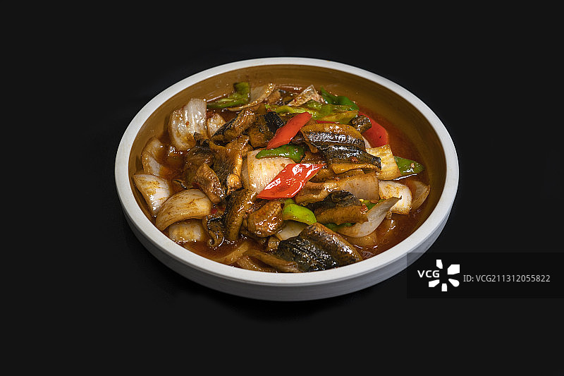 红烧鳝鱼 美食菜谱图片素材