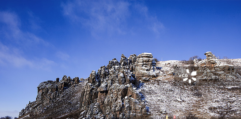 阿尔山玫瑰峰。图片素材