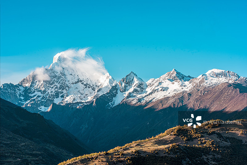 四姑娘山图片素材
