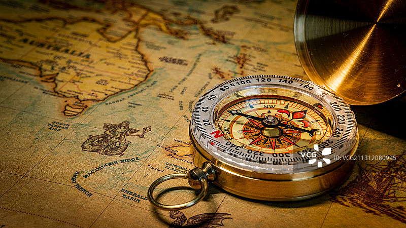 航海指南针图片素材