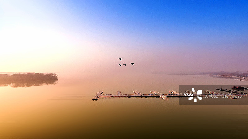 太白湖的冬图片素材