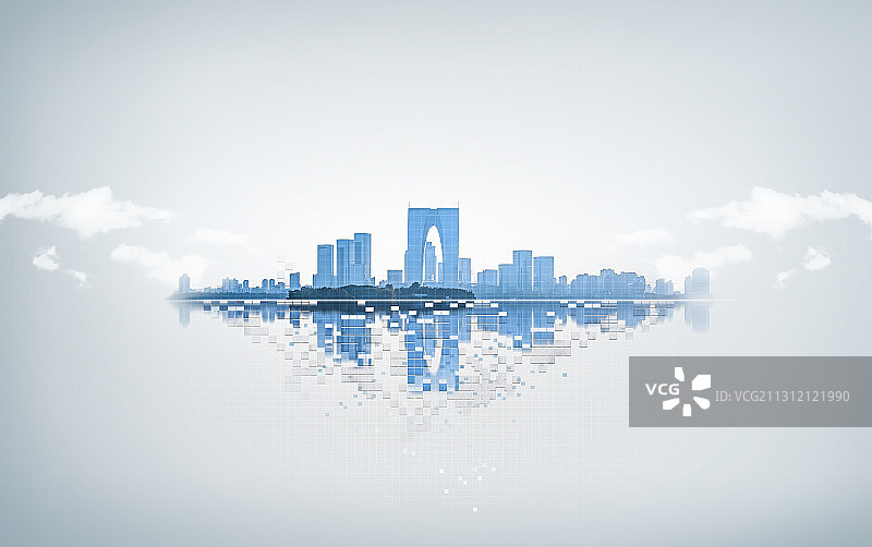 苏州科技城市建筑图片素材