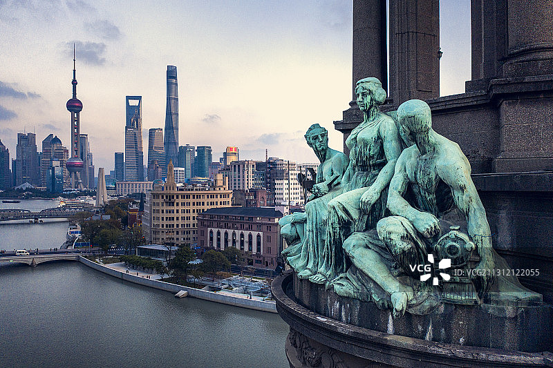 上海邮政大楼图片素材