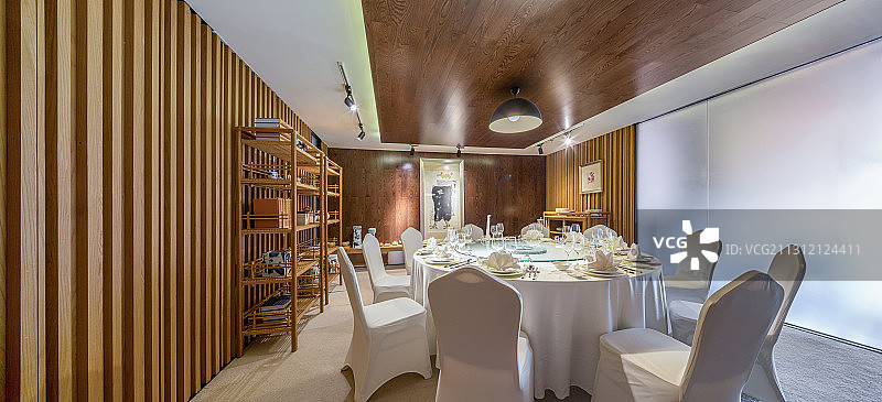 高级中式餐厅包间图片素材