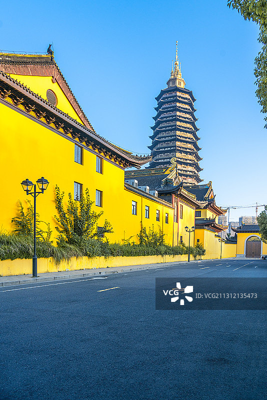 中国江苏省常州市天宁寺图片素材