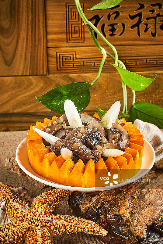 葱烧海参图片素材