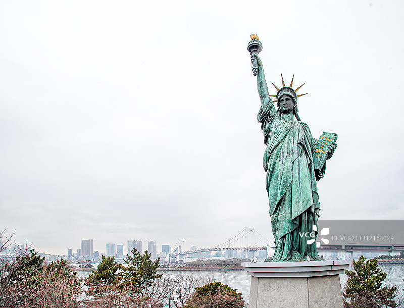 日本东京台场城市风光图片素材
