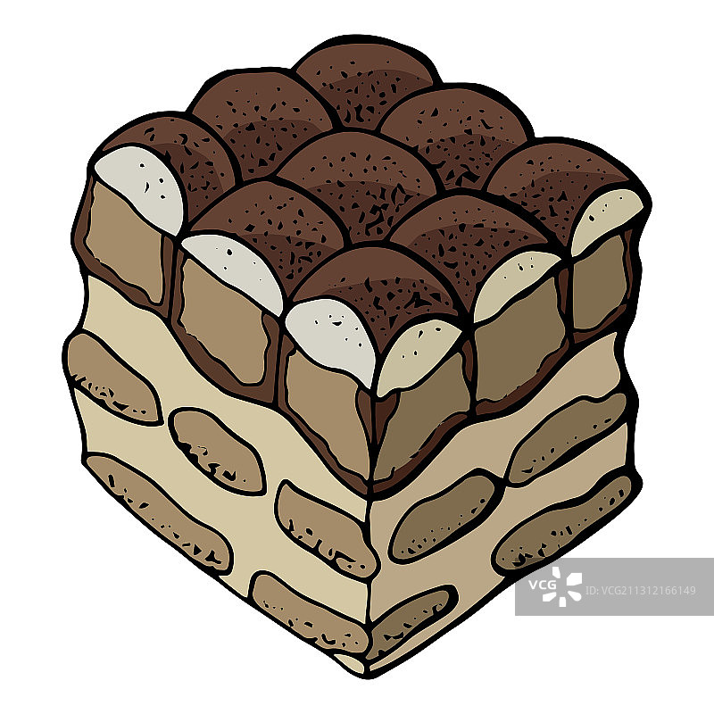 热门意大利甜点提拉米苏图片素材