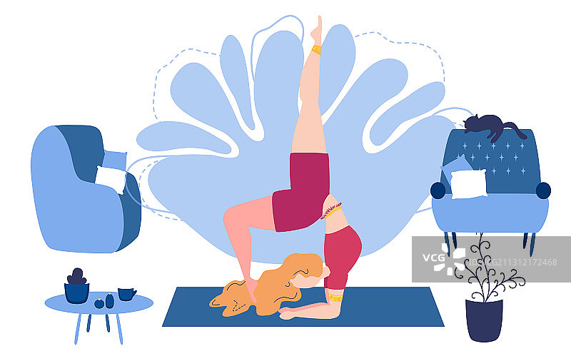 放松的年轻女人享受休息，女孩冥想图片素材