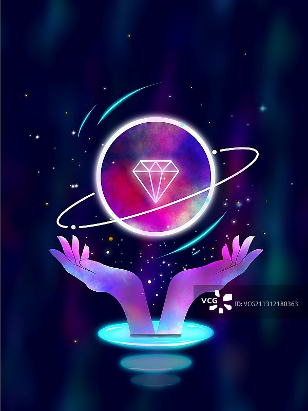 钻石星球图片素材